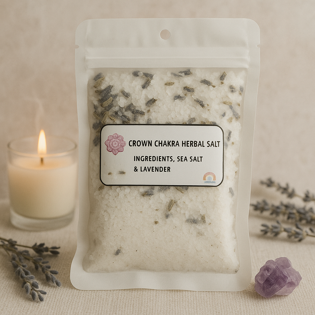 š¤ Crown Chakra Herbal Bath Salt