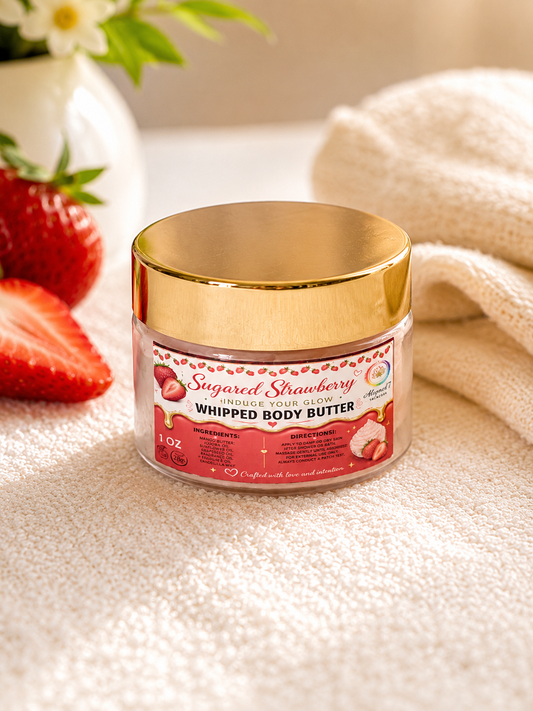 Sugared Strawberry Whipped Bodii Butter