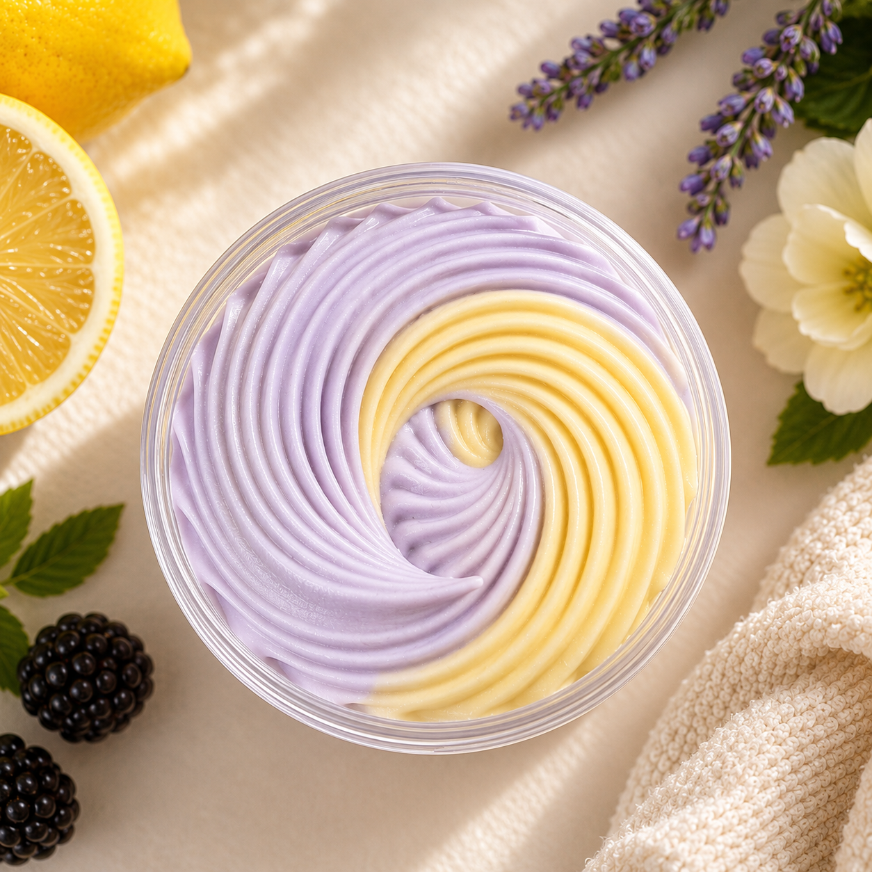 Blackberry Lemonade Whipped Bodii Butter