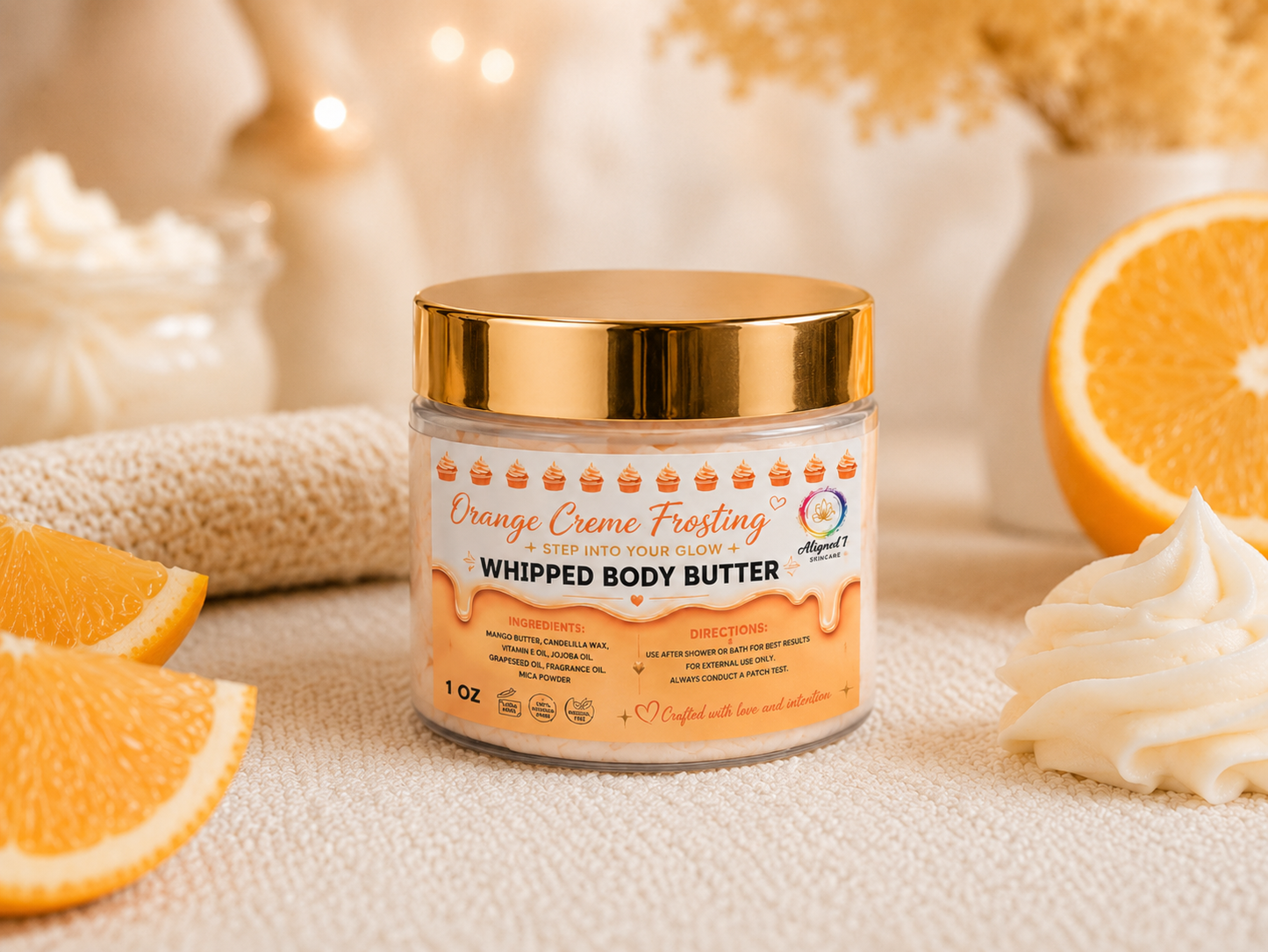 Orange Crème Frosting Whipped Bodii Butter
