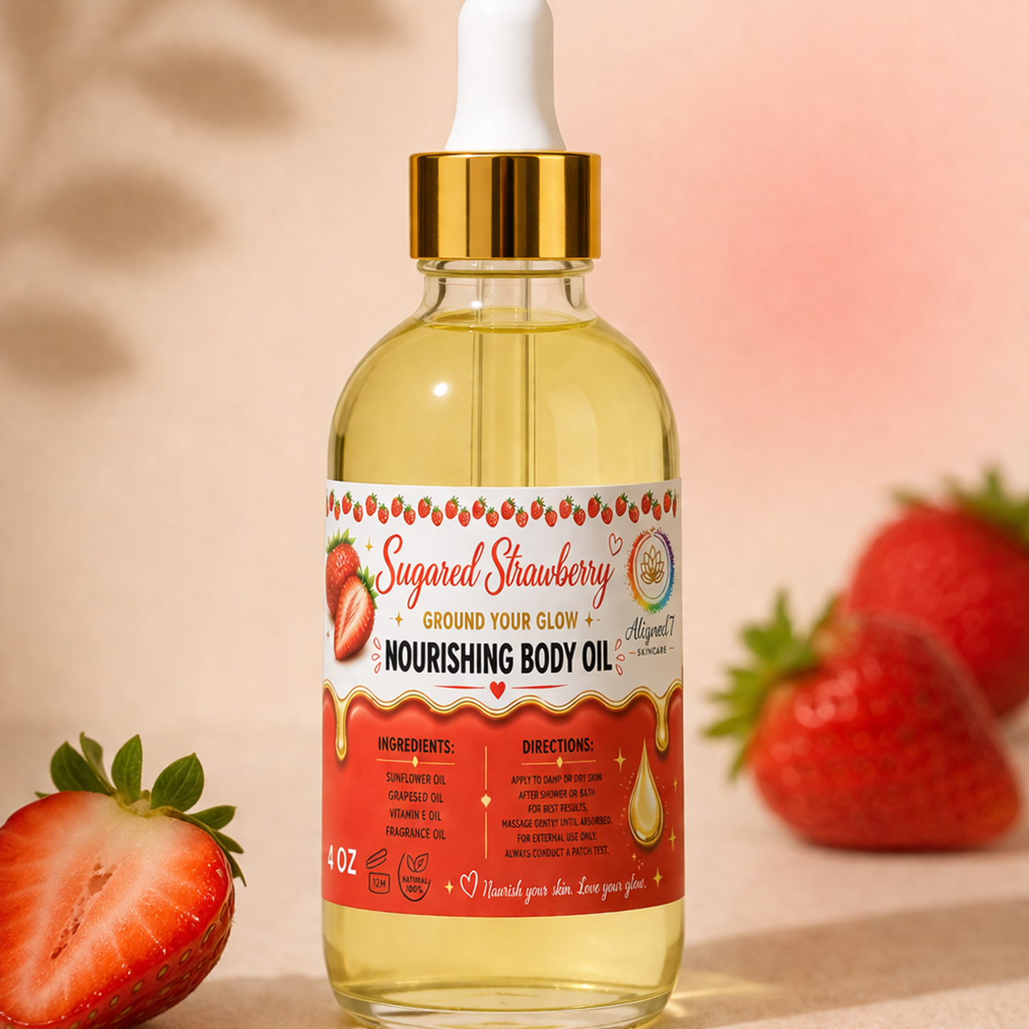 Sugared Strawberry Bodii Butter + Bodii Oil Duo