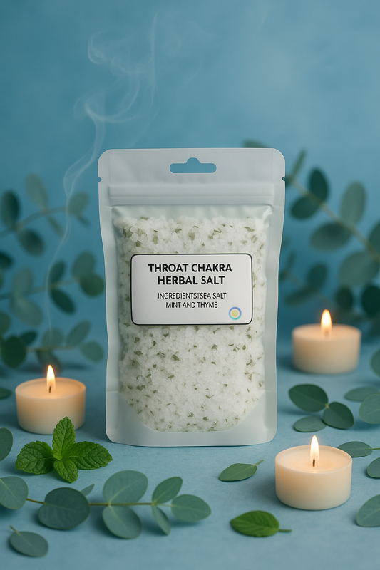 💙 Throat Chakra Herbal Bath Salt