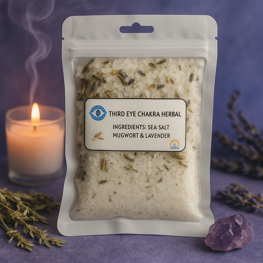 💜 Third Eye Chakra Herbal Bath Salt