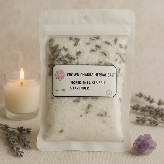🤍 Crown Chakra Herbal Bath Salt