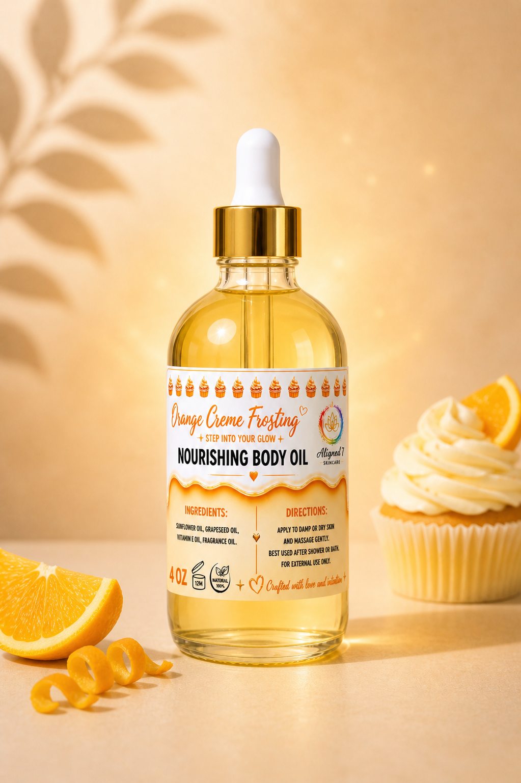 Orange Crème Frosting Nourishing Bodii Oil