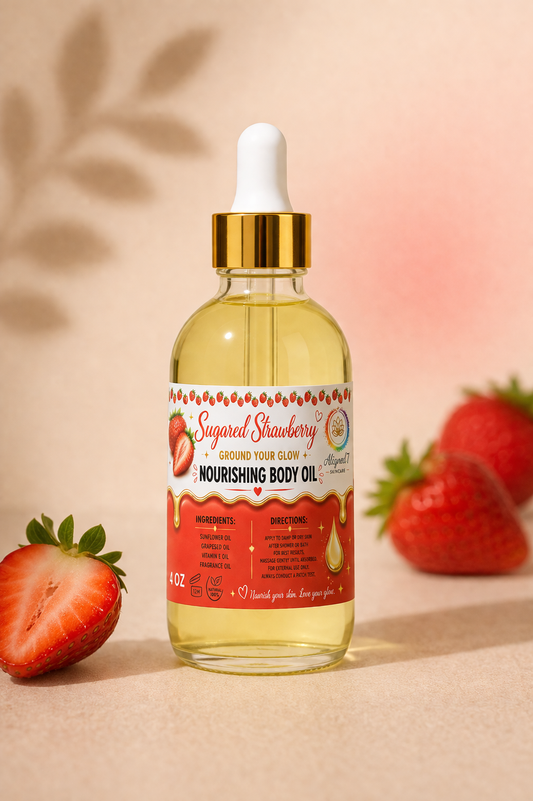 Sugared Strawberry Nourishing Bodii Oil