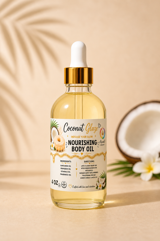 Coconut Glaze Nourishing Bodii Oil