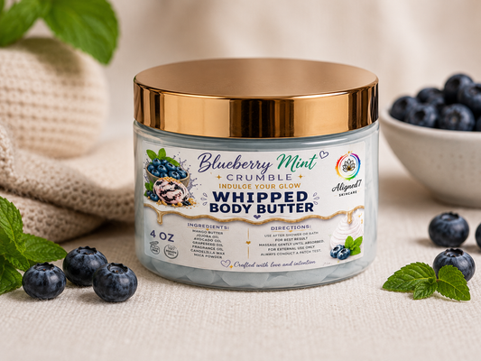 Blueberry Mint Crumble Whipped Bodii Butter