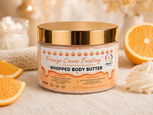 Orange Crème Frosting Whipped Bodii Butter