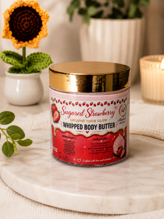 Sugared Strawberry Whipped Bodii Butter